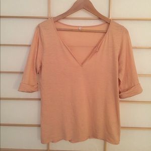 Muji Light Coral Tunic